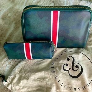 Charlotte and Emerson Cosmetic/Travel bags set of 2
